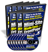 Mini-Site Made Easy With Frontpage
